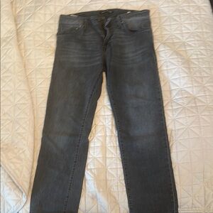 Mavi Men's Dark Gray Straight Jeans